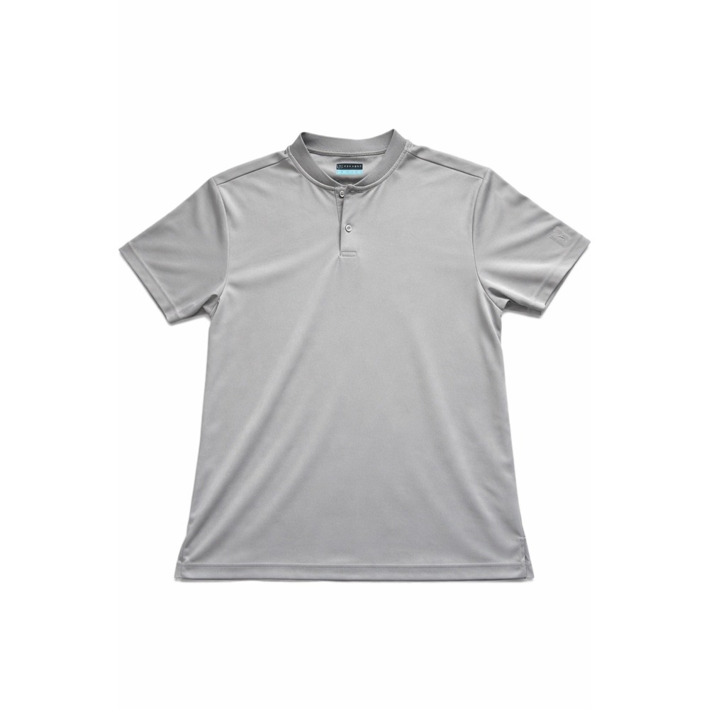 PGA TOUR Golf Polo Shirt Mens L Gray Performance Short‎ Sleeve Stretch Athletic
